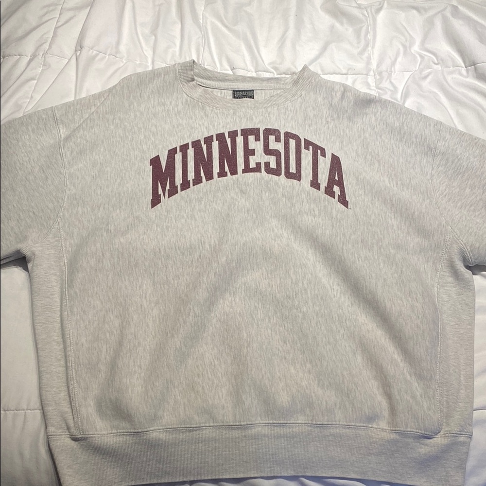 Gray Minnesota Sweatshirt